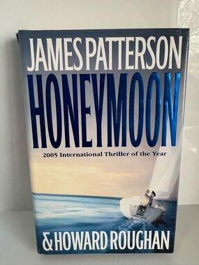 📚 3/$25 📚 James Patterson "Honeymoon" Hardcover Book